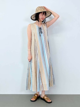 SALOON STAFFさん（レディース・163cm）の夏コーディネート