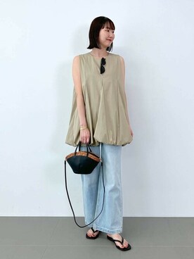 SALOON STAFFさん(レディース・163cm)の夏コーディネート