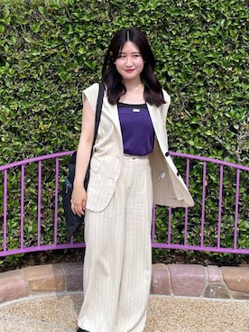 SALOON STAFFさん(レディース・155cm)の夏コーディネート