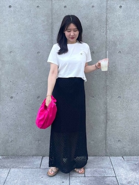 SALOON STAFFさん（レディース・155cm）の夏コーディネート