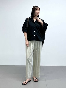 SALOON STAFFさん（レディース・163cm）の夏コーディネート
