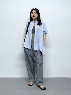 SALOON STAFFさん（レディース・155cm）の夏コーディネート