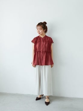 「36サイズ」｜moyuさん（レディース・150cm）の夏コーディネート