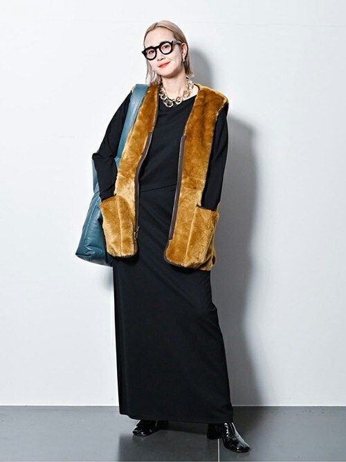 CITYSHOP（シティーショップ）の「CUTOUT PONTI DRESS