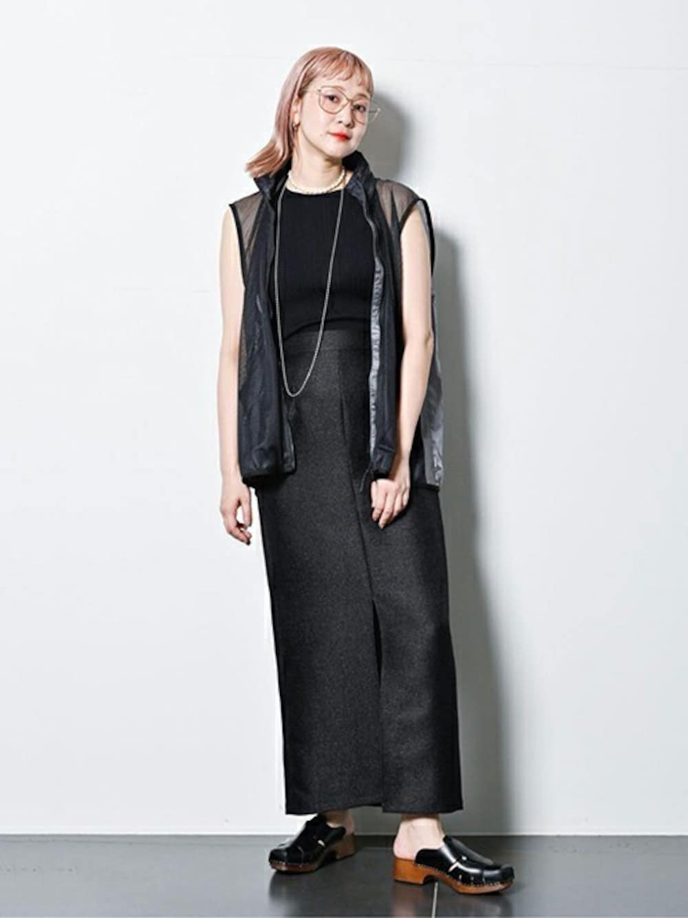SAYAKADAVIS（サヤカディヴィス）の「SAYAKADAVIS Cropped Knit Tank