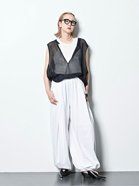 SAKURAKOさん（レディース・165cm）の夏コーディネート