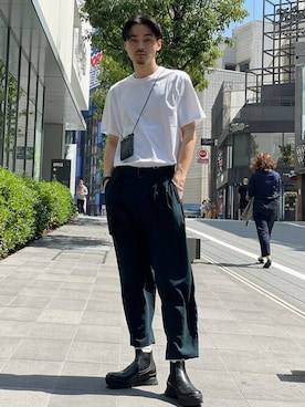 STUDIOUS MENSさん（メンズ・183cm）の春コーディネート