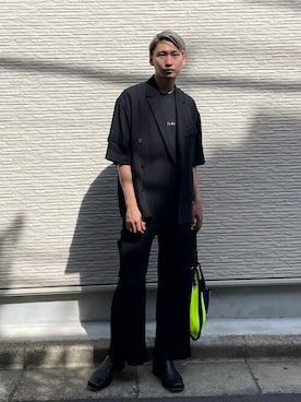 STUDIOUS MENSさん（メンズ・181cm）の春コーディネート