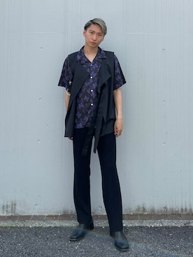 STUDIOUS MENSさん（メンズ・181cm）の春コーディネート