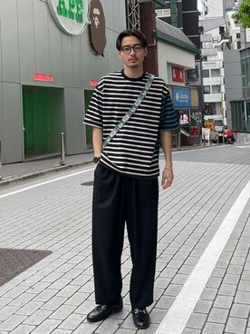 STUDIOUS MENSさん（メンズ・183cm）の春コーディネート