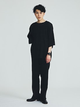 「SHAREEF（シャリーフ）のアイテム」を使った、STUDIOUS MENSさん（メンズ・173cm）の夏コーディネート