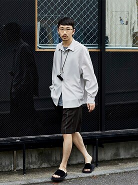 STUDIOUS MENSさん（メンズ・171cm）の夏コーディネート