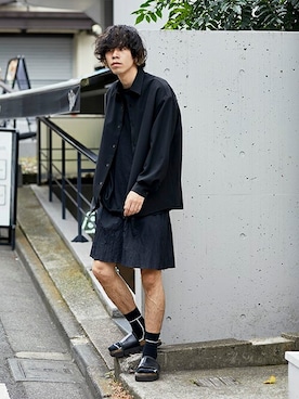 STUDIOUS MENSさん（メンズ・180cm）の夏コーディネート