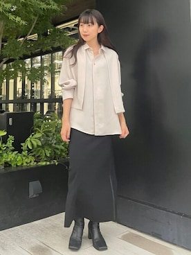 「CULLNI（クルニ）のアイテム」を使った、STUDIOUS MENSさん（レディース・162cm）の夏コーディネート