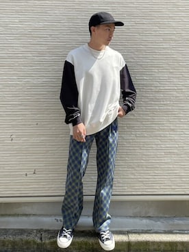 「markaware（マーカウェア）のアイテム」を使った、STUDIOUS MENSさん（メンズ・158cm）の秋コーディネート
