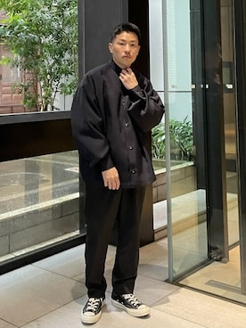 STUDIOUS MENSさん（メンズ・158cm）の秋コーディネート