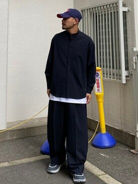 STUDIOUS MENSさん（メンズ・168cm）の秋コーディネート