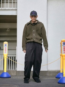 「#Needles」｜STUDIOUS MENSさん（メンズ・173cm）の秋コーディネート
