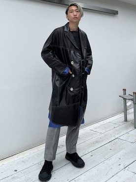 「sulvam（サルバム）のアイテム（その他アウター）」を使った、STUDIOUS MENSさん（メンズ・181cm）の秋コーディネート