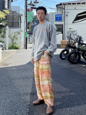 STUDIOUS MENSさん（メンズ・168cm）の秋コーディネート