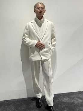 「CULLNI（クルニ）のアイテム（ジャケット/アウター）」を使った、STUDIOUS MENSさん（メンズ・167cm）の秋コーディネート
