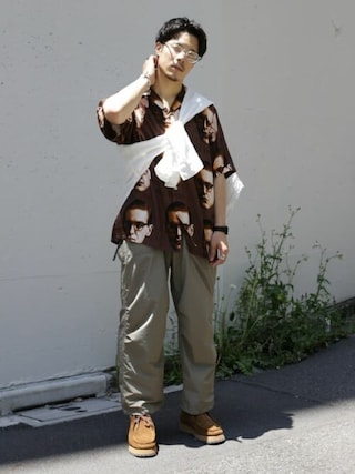 WACKO MARIA ワコマリア BILL EVANS アロハシャツ 【L】 WACKO MARIA（ワコマリア）の「BILL EVANS / S/S HAWAIIAN SHIRT