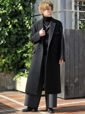 STUDIOUS MENSさん（メンズ・167cm）の秋コーディネート