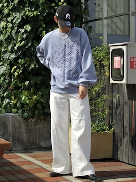 「SHAREEF（シャリーフ）のアイテム」を使った、STUDIOUS MENSさん（メンズ・170cm）の秋コーディネート