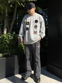 needles studious別注　5iconsスウェット Needles STUDIOUS 別注 ニードルズ スウェット｜Yahoo!フリマ