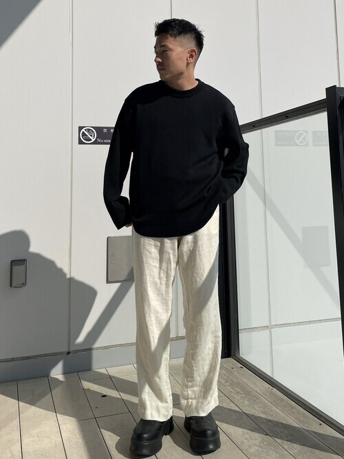 WOOL LINEN CLASSIC SLACKS（スラックス）｜soe（ソーイ）の