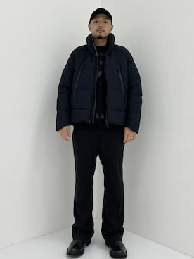 「soe（ソーイ）のアイテム」を使った、STUDIOUS MENSさん（メンズ・168cm）の秋コーディネート