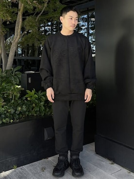 「SHAREEF（シャリーフ）のアイテム」を使った、STUDIOUS MENSさん（メンズ・158cm）の秋コーディネート