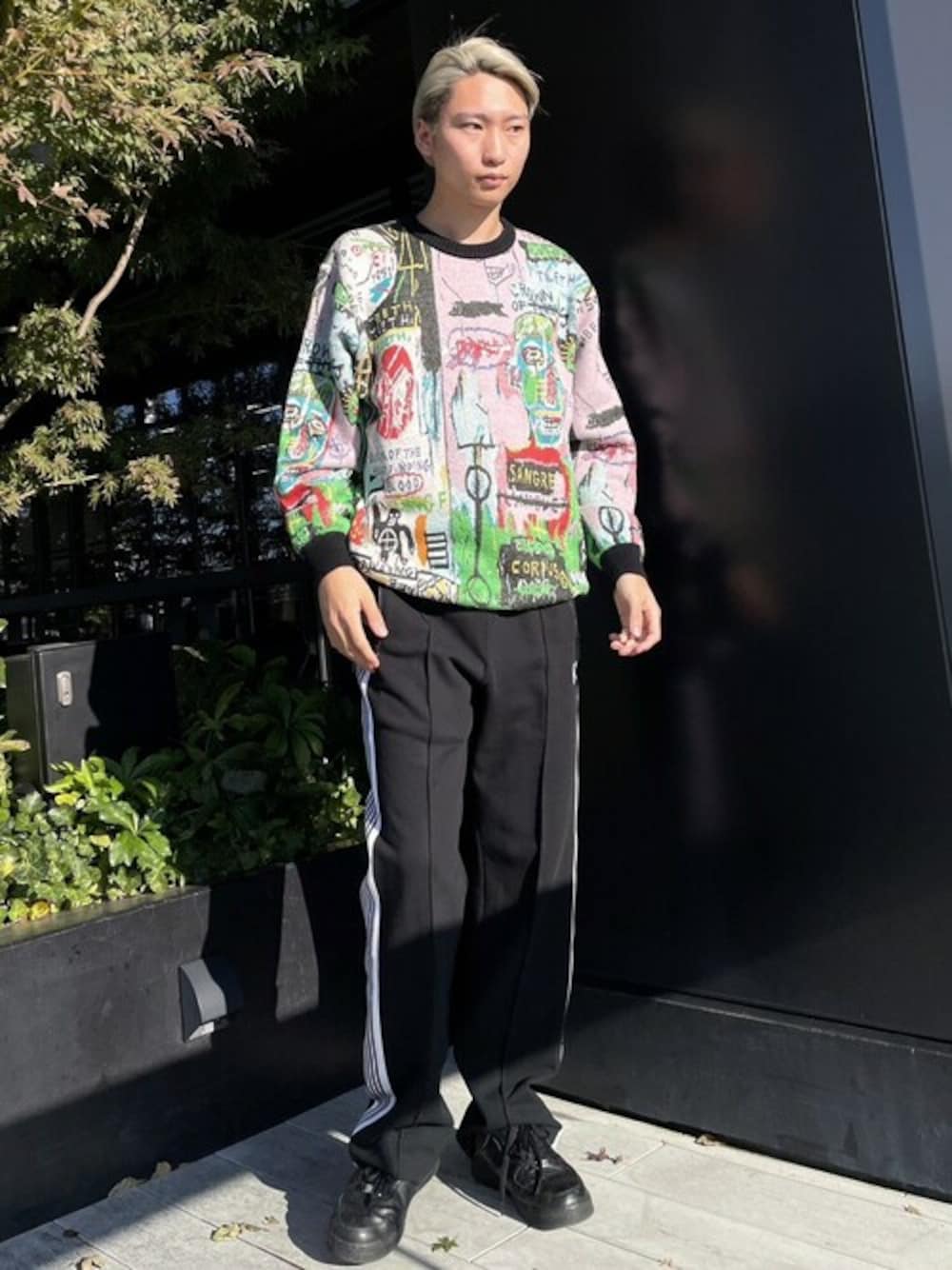 WACKO MARIA JEAN-MICHEL BASQUIAT セーター WACKO MARIA（ワコマリア）の「JEAN-MICHEL BASQUIAT / CREW