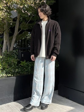 「N.HOOLYWOOD（N.ハリウッド）のアイテム」を使った、STUDIOUS MENSさん（メンズ・173cm）の秋コーディネート