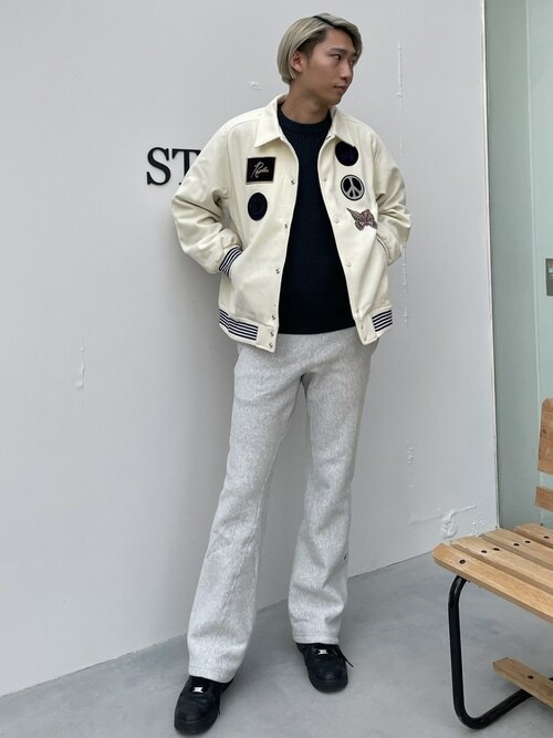 値下げ◯ Needles STUDIOUS別注　VARSITY JACKET 8018001476047_1.jpg?v=