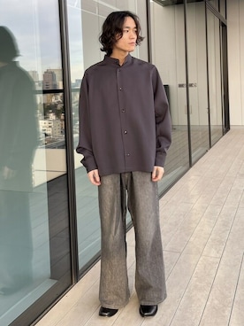 STUDIOUS MENSさん（メンズ・173cm）の冬コーディネート