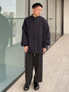 STUDIOUS MENSさん（メンズ・158cm）の冬コーディネート