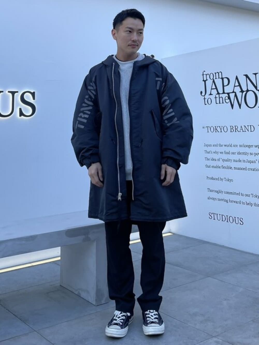 n.hoolywood スパイ期 ドレスライン モッズコート 20221226105223940.jpg