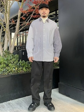 STUDIOUS MENSさん(メンズ・168cm)の冬コーディネート