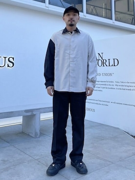STUDIOUS MENSさん(メンズ・168cm)の冬コーディネート