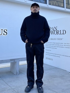 STUDIOUS MENSさん(メンズ・168cm)の冬コーディネート