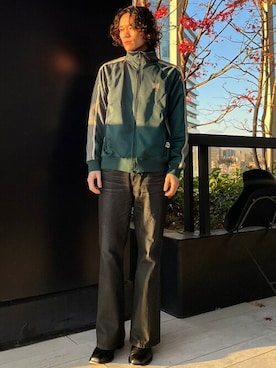 「Needles（ニードルス）のアイテム（その他アウター）」を使った、STUDIOUS MENSさん（メンズ・173cm）の冬コーディネート