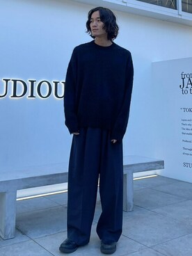 STUDIOUS MENSさん(メンズ・173cm)の冬コーディネート