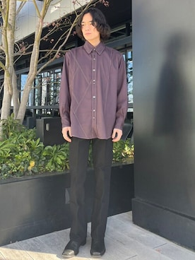 STUDIOUS MENSさん（メンズ・173cm）の冬コーディネート