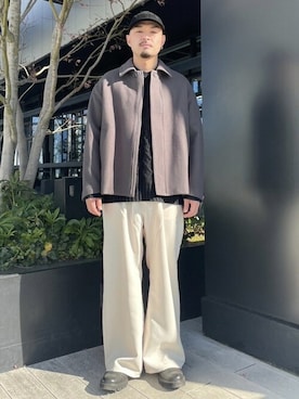 STUDIOUS MENSさん（メンズ・168cm）の冬コーディネート