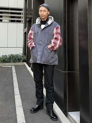 N.HOOLYWOOD（N.ハリウッド）の「HOODED BLOUSON（CHECK）（その他