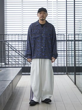 STUDIOUS MENSさん(メンズ・170cm)の冬コーディネート