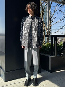 STUDIOUS MENSさん（メンズ・175cm）の冬コーディネート