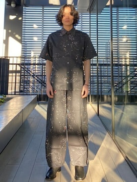 STUDIOUS MENSさん（メンズ・175cm）の冬コーディネート
