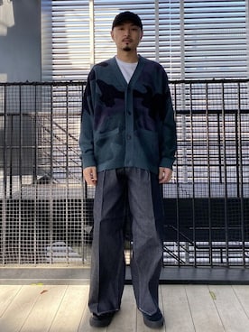「saby（サバイ）のアイテム」を使った、STUDIOUS MENSさん（メンズ・170cm）の冬コーディネート